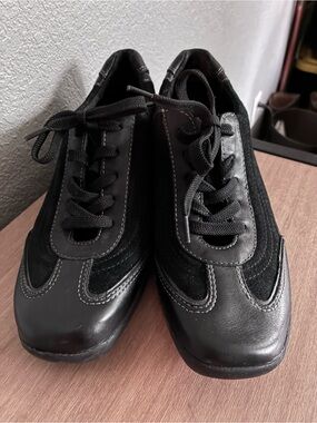 Women’s Naturalizer N5 comfort Casual Lace-Up Black Shoes size 10N Narrow
